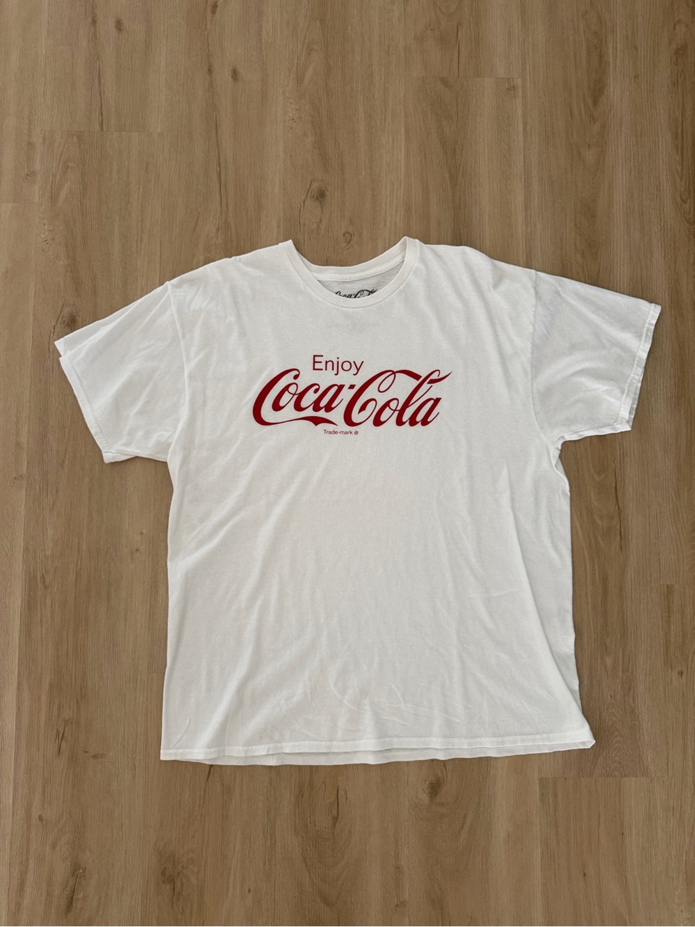 Vintage Coca-Cola White T-Shirt, Size XL